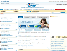 Tablet Screenshot of chrmglobal.com